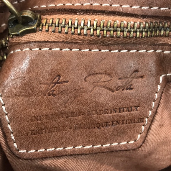 Costanza rota Made In Italy flap crossbody Bag - Picture 2 of 8